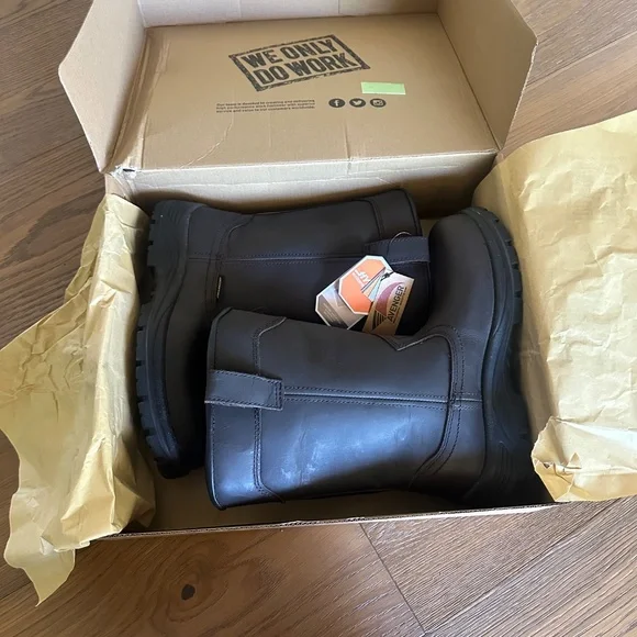 Avenger Framer Wellington Waterproof Work Boots – BrownMen’s 9.5 NWT
